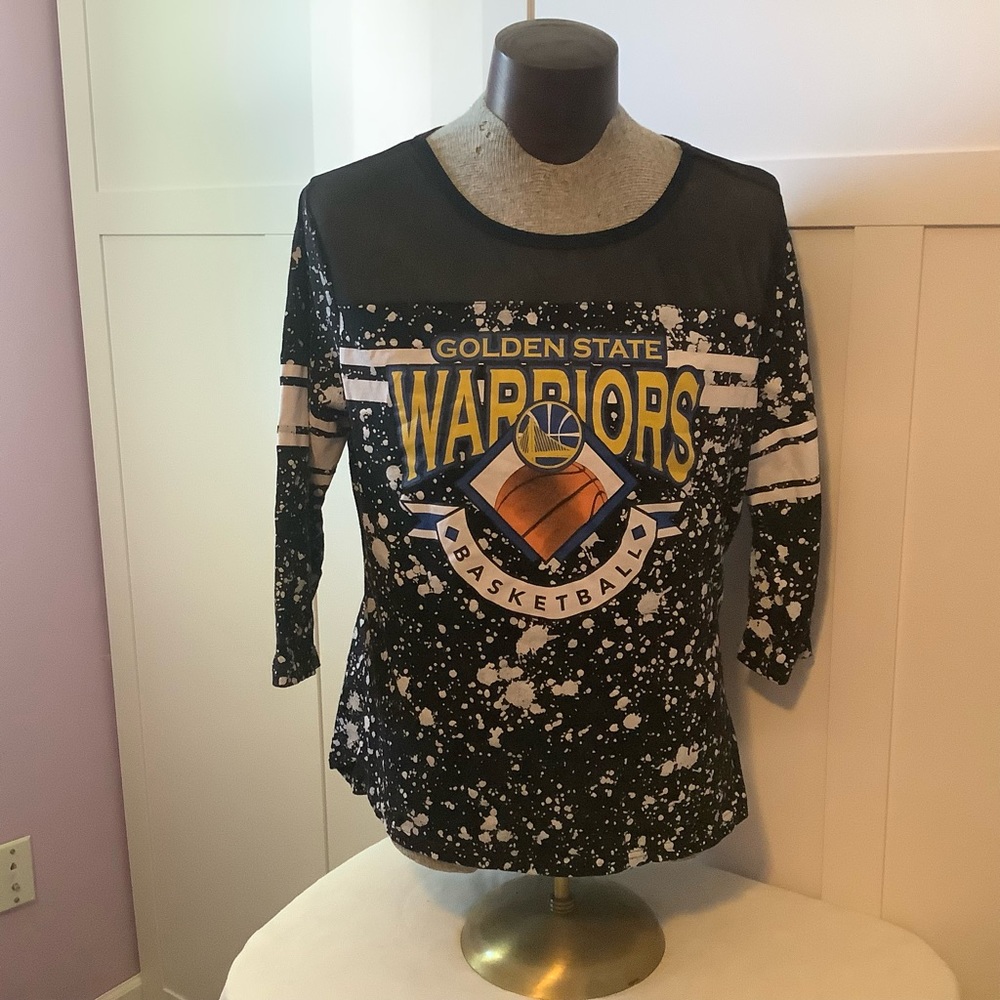 NBA  Golden State Warriors long sleeves T-shirt size X-LARGE